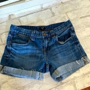 J Crew Size 00 Jean Shorts - VGUC
